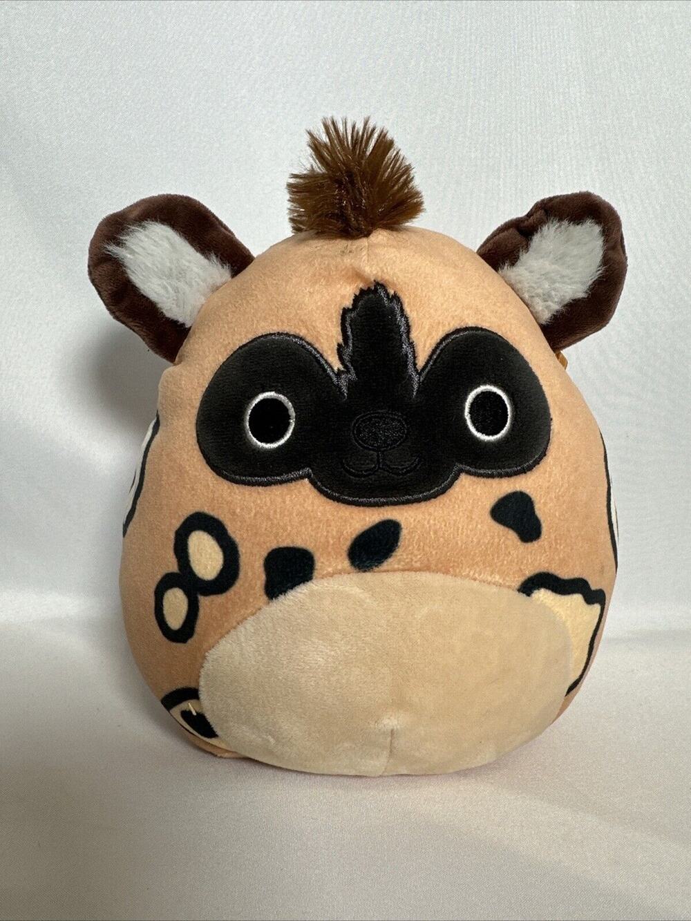Squishmallow Deeto the Spotted Hyena 8" Kellytoy Plush Endangered Species